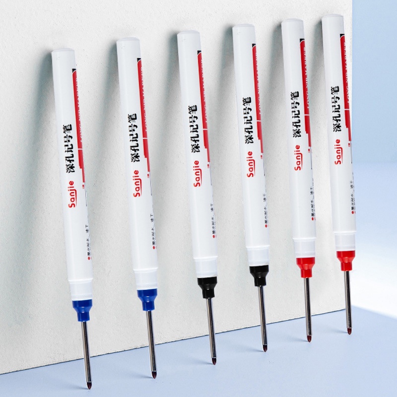 Bút Đánh Dấu Lỗ Dài 30mm Bằng Kim Loại Bền Chống Nước Đa Năng Trang Trí Đồ Gỗ / Nhà Tắm