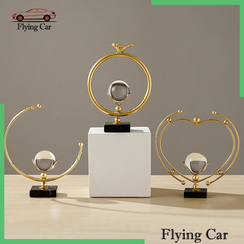 Bộ 2 Phụ Kiện Điêu Khắc Nghệ Thuật Để Bàn Trang Trí Tiệc Cưới