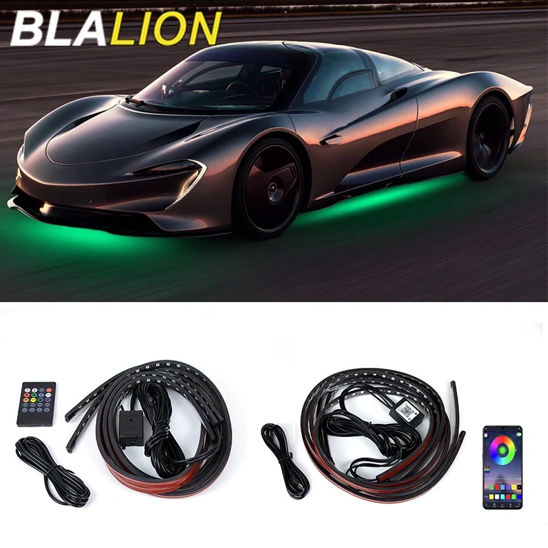 Dây led audi  BLALION Đèn trang trí ô tô