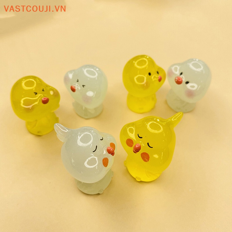 Set 5 Chú Gà Phát Quang Độc Đáo Dùng Làm Trang Sức DIY