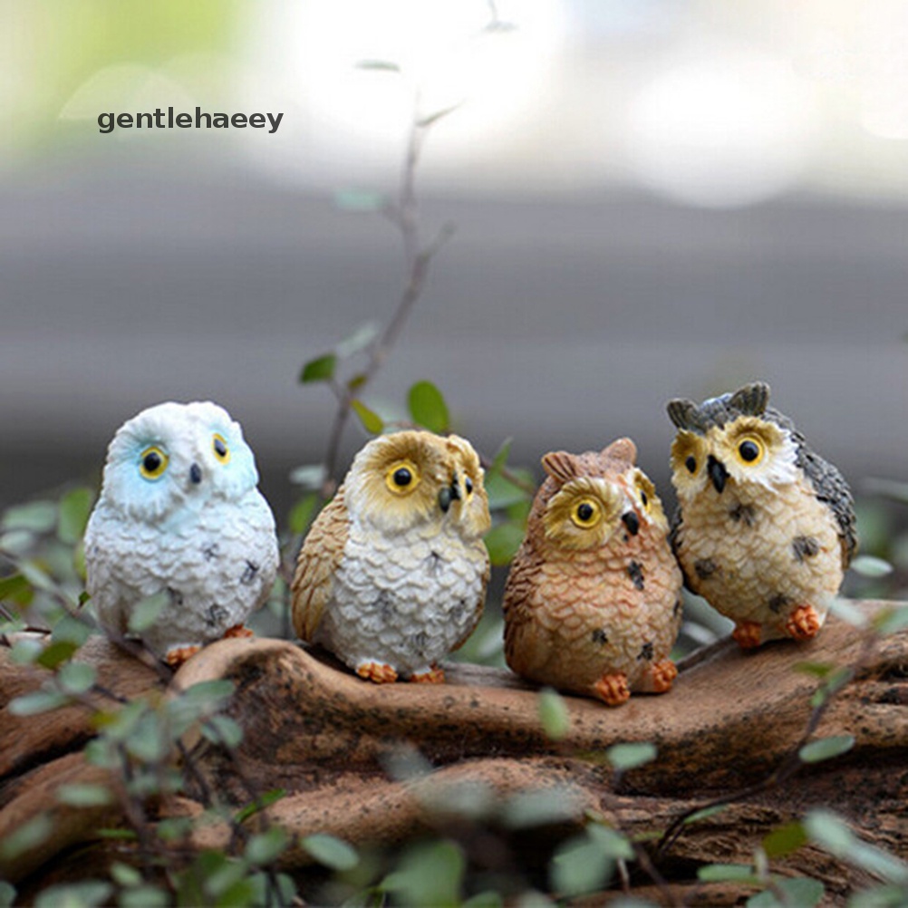 Mô Hình Chim Cú Dùng Trang Trí Diy