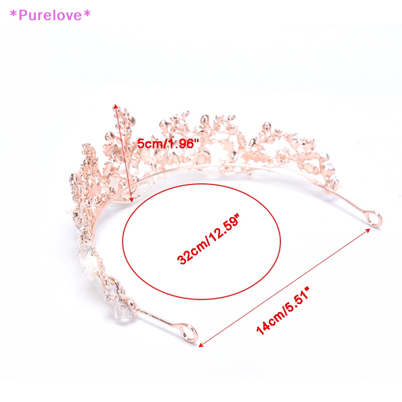 Vương Miện Cô Dâu Đính Đá Pha Lê Sang Trọng Mới