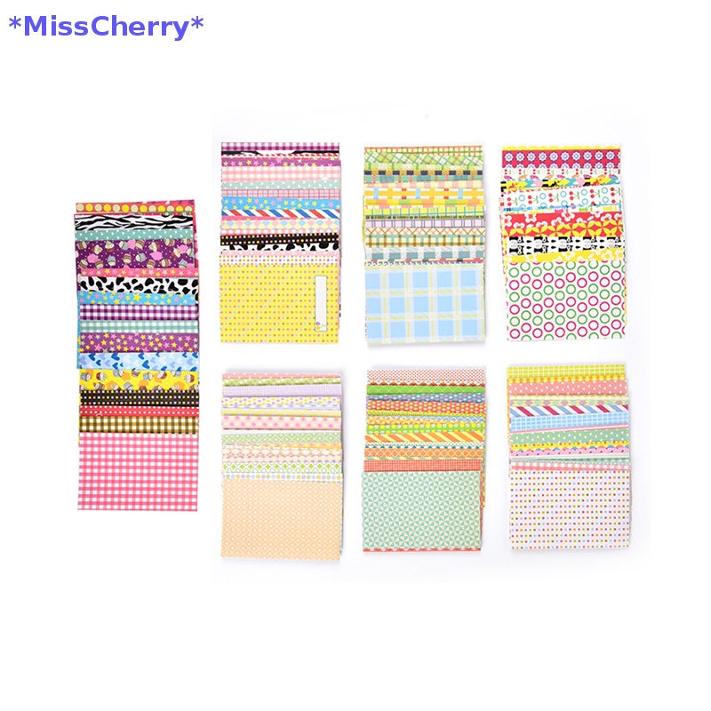 Bộ 20 Cuộn Băng Keo Giấy In Họa Tiết Dễ Thương Dùng Trang Trí Sổ Tay / Nhật Ký Mới