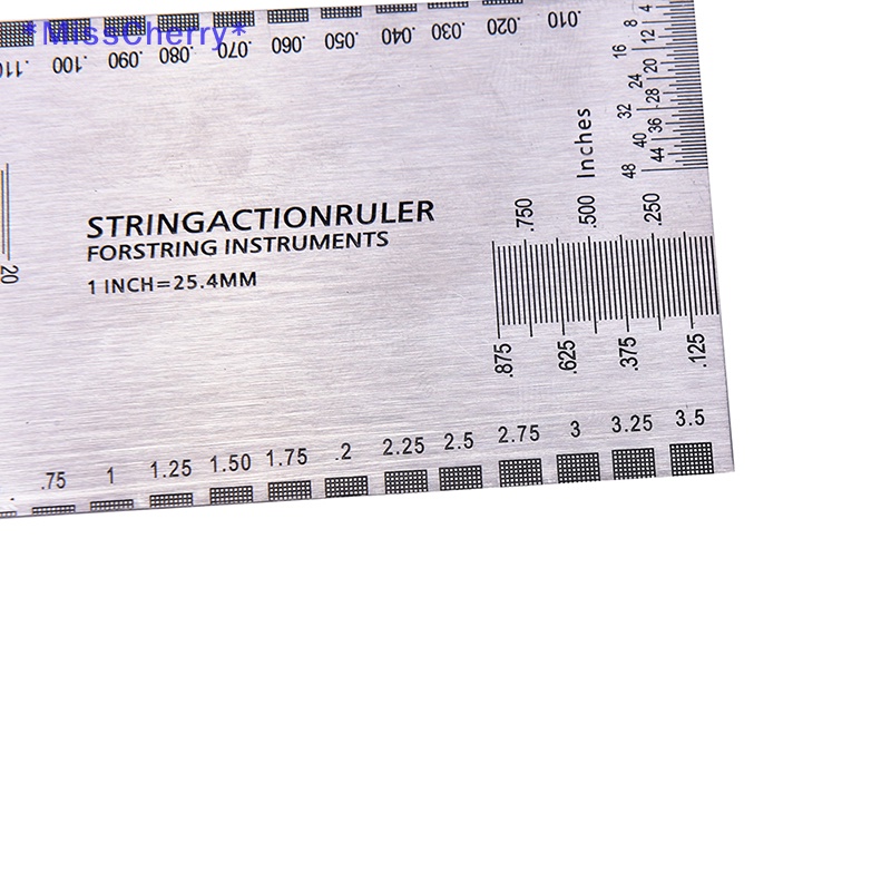 Thước Đo Dây Đàn Bằng Thép Chuyên Dụng Cho Guitar Bass Mới