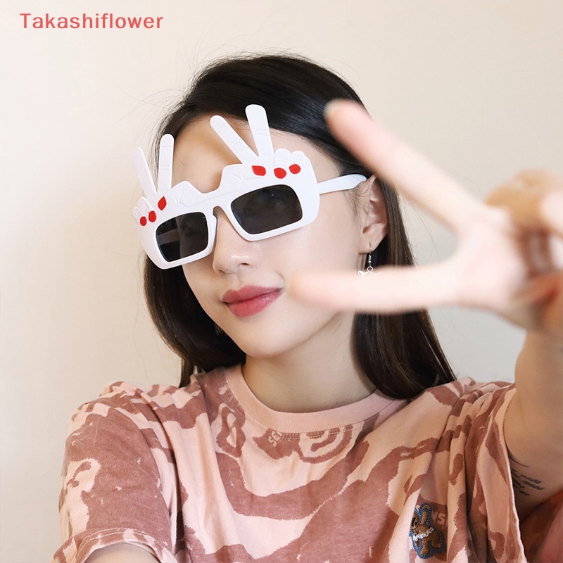 Kính Mát Tròng Dọc Sáng Tạo Vui Nhộn Dùng Để Biểu Diễn Chụp Ảnh