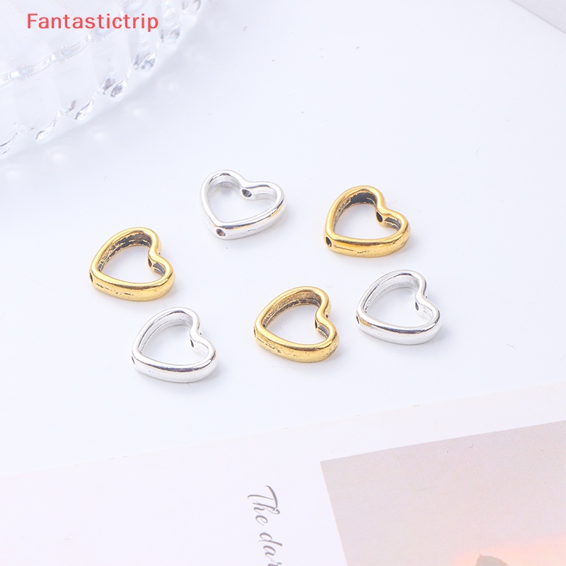 Set 10 Hạt Xỏ Lỗ 6mm Dùng Để Làm Trang Sức Thủ Công Phong Cách Vintage Mới