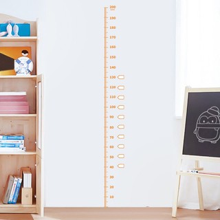 Miếng Dán Tường Hình Thước Đo Chiều Cao Cho Bé