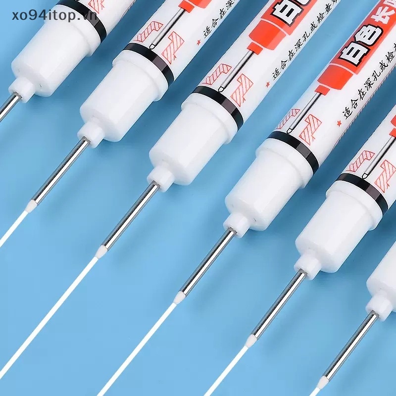 Bút Lông Đánh Dấu Lỗ Dài 20MM Màu Trắng Đa Năng Trang Trí Nhà Tắm