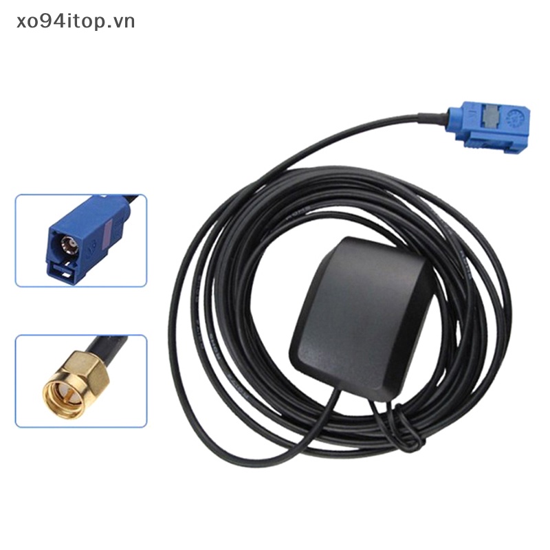 Ăng Ten GPS 3M Fakra 1575.42MHz MFD2 RNS2 RNS 510 MFD3 RNS-E Cho Xe VW Skoda Benz