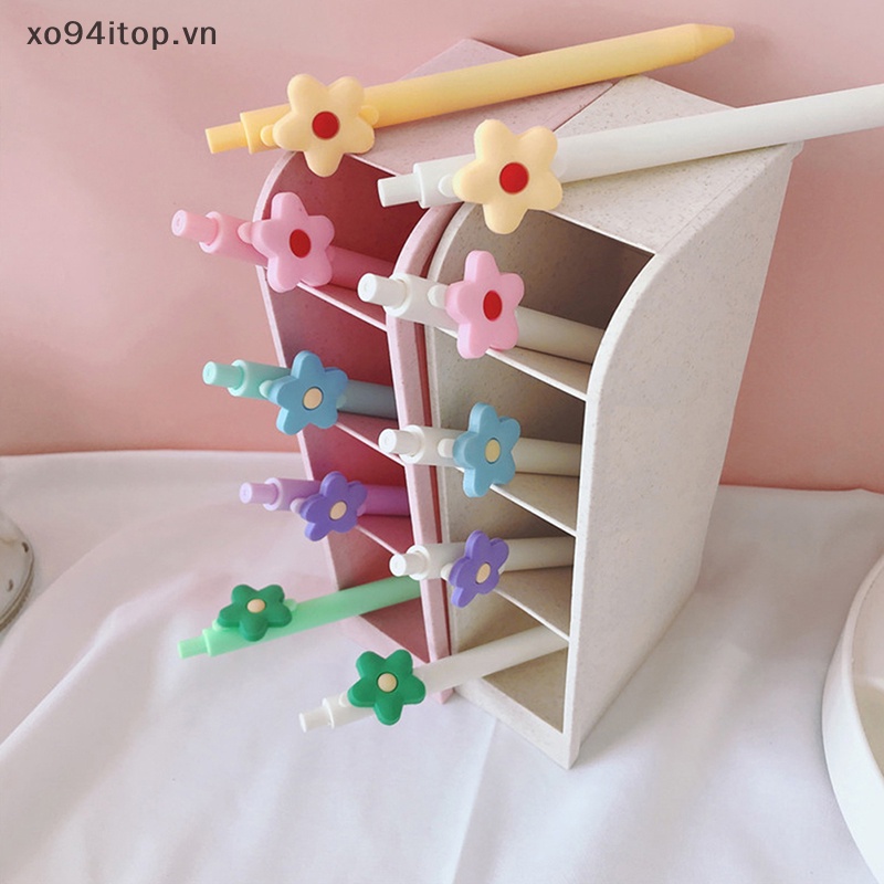 1 Bút Nước Ngòi 0.5mm Hình Bông Hoa Dễ Thương