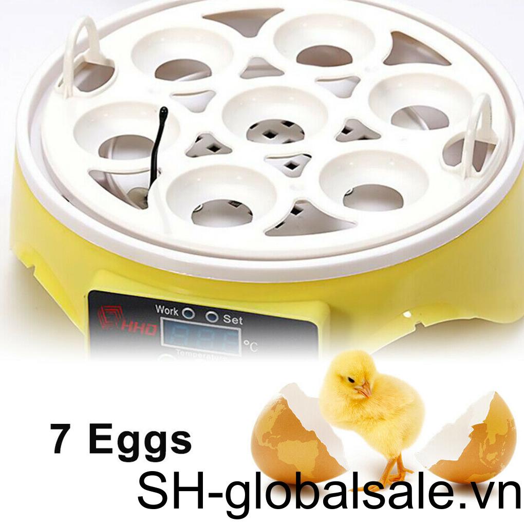 Lồng Ấp Trứng Gà Vịt 7 Ngăn Tiện Lợi