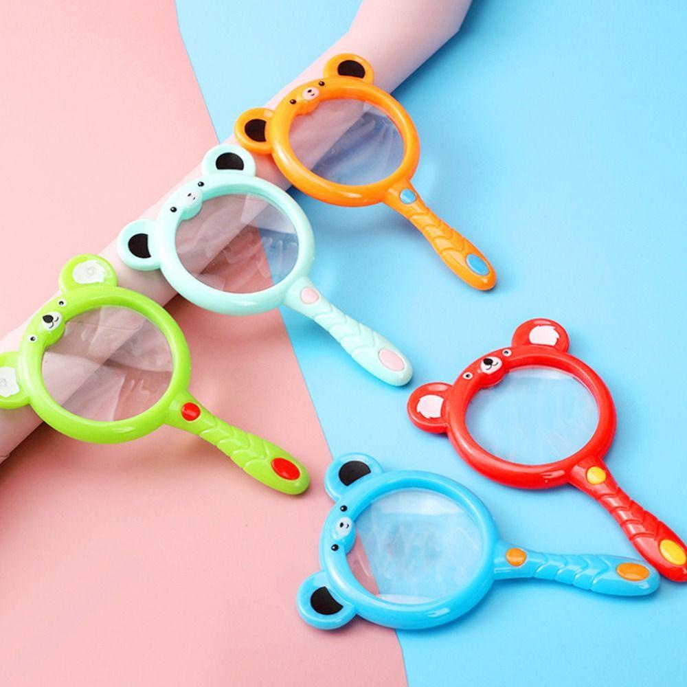 CONOPERY Set 3 Kính Lúp Cầm Tay 60mm Bằng Nhựa Dùng Để Quan Sát Côn Trùng Trang Sức