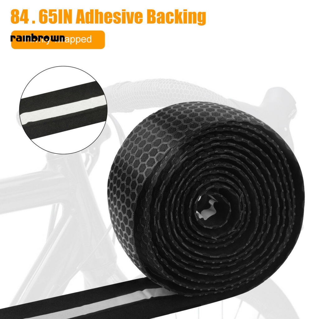 1 Bộ Băng Quấn Tay Lái Xe Đạp Bằng Xốp Tổ Ong Chống Trượt