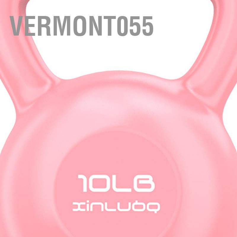 Vermont055 Kettlebell Trọng lượng Rèn luyện sức mạnh Tay cầm rộng với Bảo vệ lòng bàn tay cổ cho Nam giới Phụ nữ