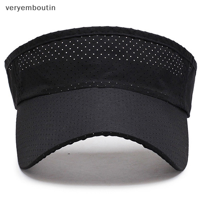 Mũ Lưỡi Trai Hở Chóp Màu Trơn Chống Tia UV Thoáng Khí Thời Trang Mùa Hè Cho Nam Và Nữ