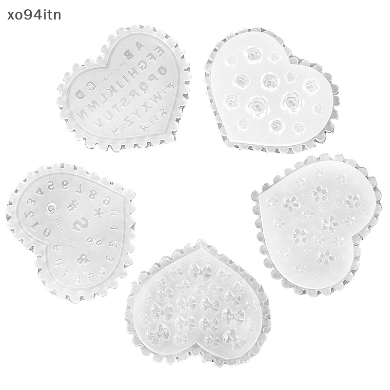 Khuôn Silicone Tạo Hình Trang Trí Móng Tay 3D DIY