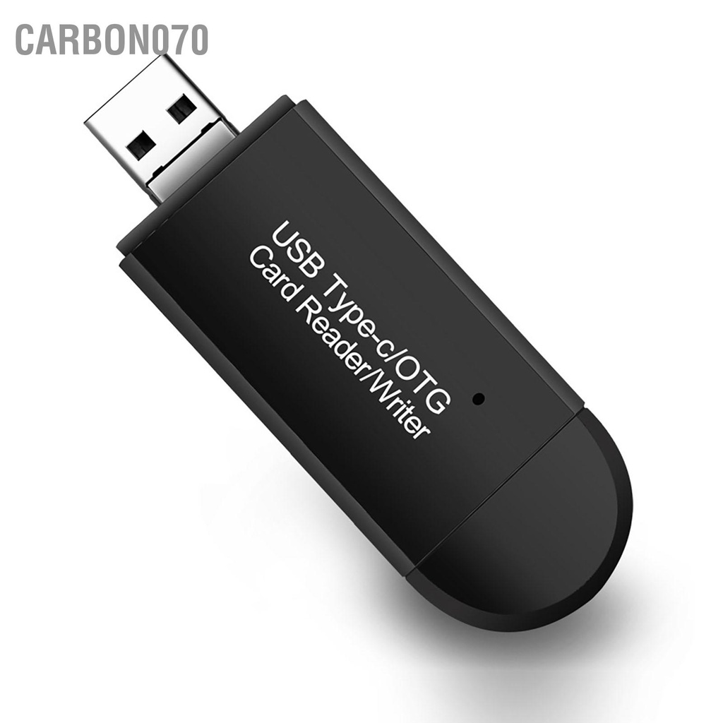 Carbon070 Đầu Đọc Thẻ Loại C USB Micro Chức Năng OTG 480Mbps Nhớ Tương Thích Rộng Rãi Cho Điện Thoại Máy Tính