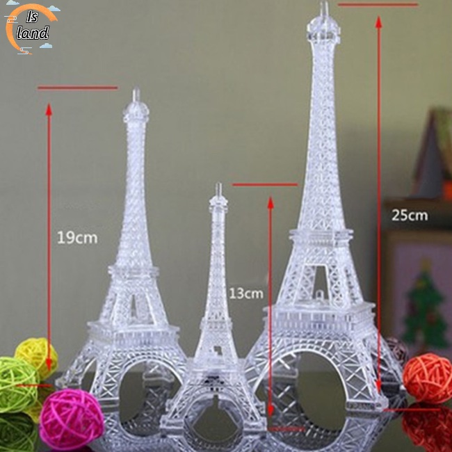 Đèn Ngủ LED Hình Tháp Eiffel Lãng Mạn Nhiều Màu Trang Trí Phòng Ngủ Cho Bé