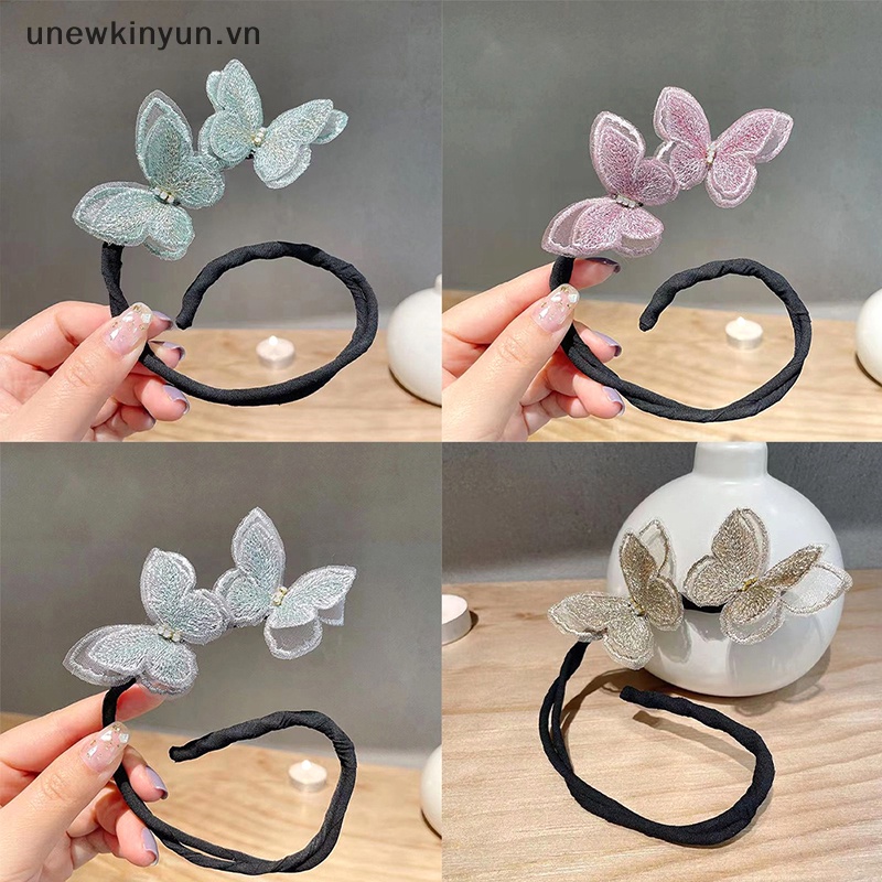 Kẹp Tóc Hình Bướm DIY Ngọt Ngào Dành Cho Nữ