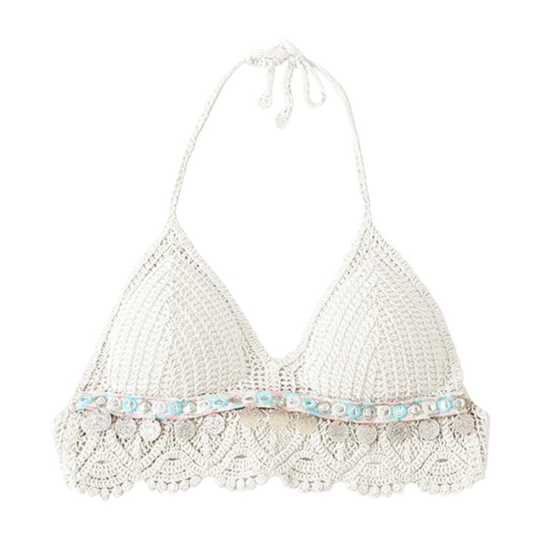 Xiangbao Áo Dệt Kim Không Tay Dáng Rộng Khoét Lỗ Rỗng Phù Hợp Với Mùa Hè Ngọt Ngào Dễ Thương Sh