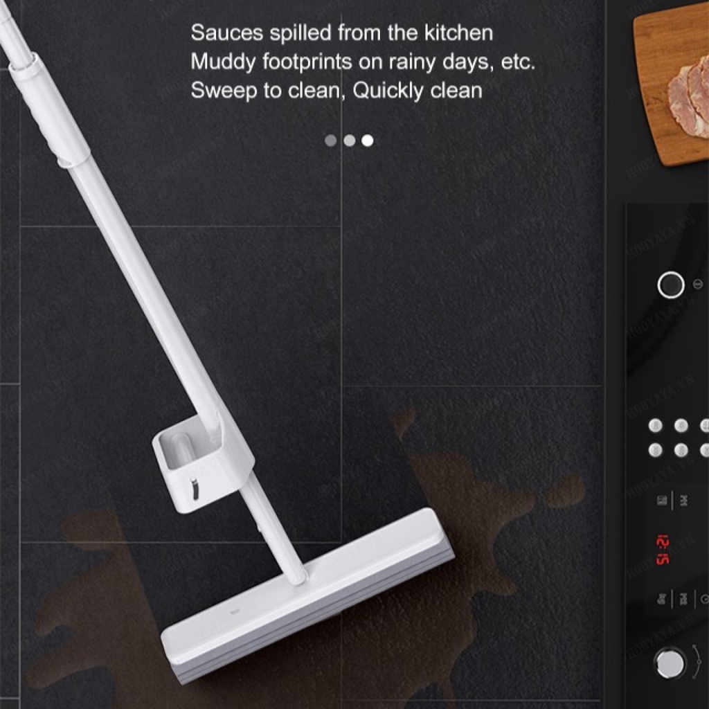 Cây Lau Nhà Khô / Ướt Kèm Đồ Ép Bọt Biển Tiện Dụng