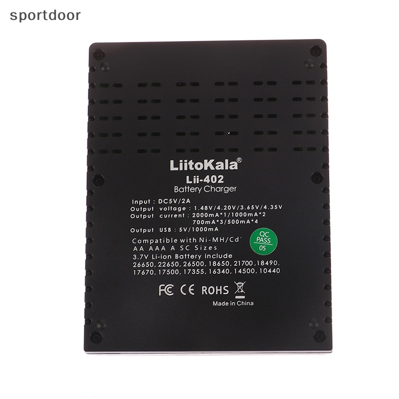 Bộ Sạc Lithium 3.2V 3.7V 3.85V 1.2V 18650 16340 26650 14500 ion LiFePO4 Chuyên Dụng