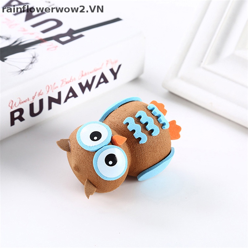 1 Cây Cắm Ăng Ten Bằng Xốp EVA Hình Cú Mèo Hoạt Hình Vui Nhộn