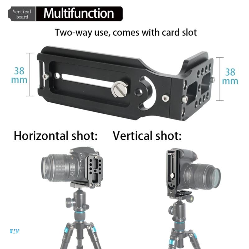Tấm Kẹp Gắn Camera Chịu Lực Tốt Tháo Lắp Nhanh Tiện Dụng