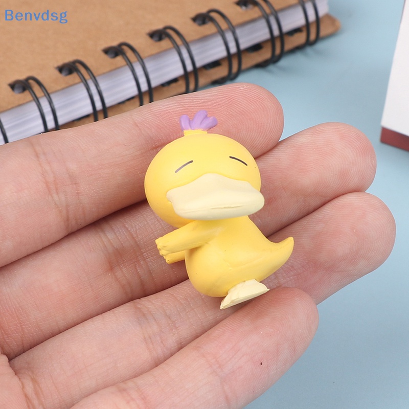 Benvdsg &gt; Mô Hình Nhân Vật Queue Bikachu Psyduck Mew Clefairy Hoạt Hình Kawaii Bằng Pvc