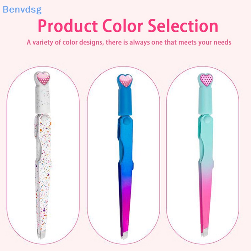 Nhíp Nhổ Lông Mày 3 Trong 1 Bằng Thép Không Gỉ Tiện Dụng