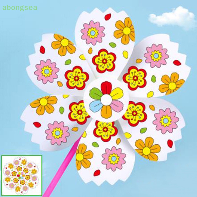 Abongsea Cối Xay Gió Trống Dùng Làm Đồ Chơi DIY Cho Bé Mẫu Giáo