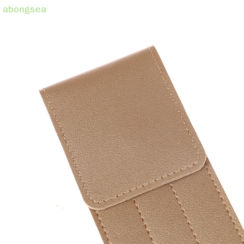 Abongsea Túi Da Đựng Nhíp Gắn Lông Mi Giả Chuyên Dụng