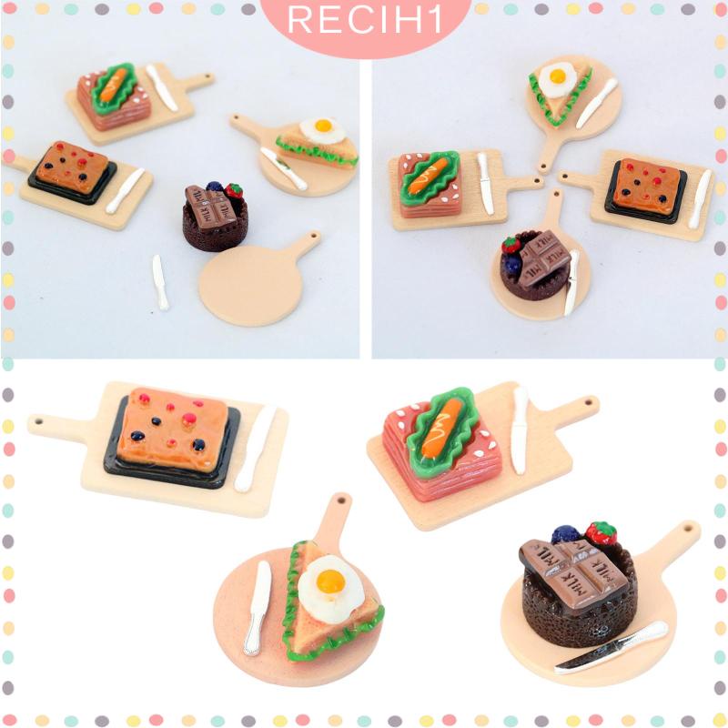 Bộ Đồ Chơi Mô Hình Bánh Mì Tỉ Lệ 1 / 12 Cho Nhà Búp Bê