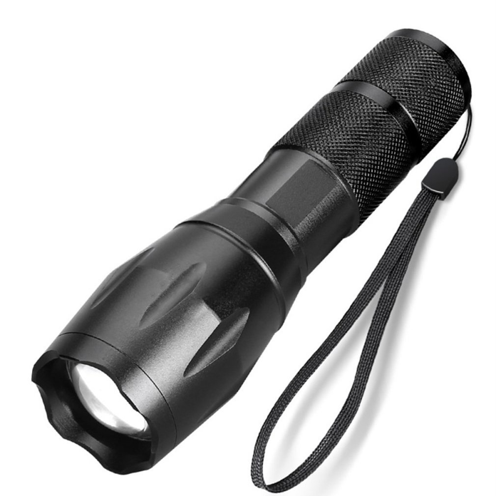 Flashlight Ultra Bright Led T6 Lamp Beads Waterproof Zoomable 5 Lighting Modes Multi-Function Usb Searchlight [Q/3]