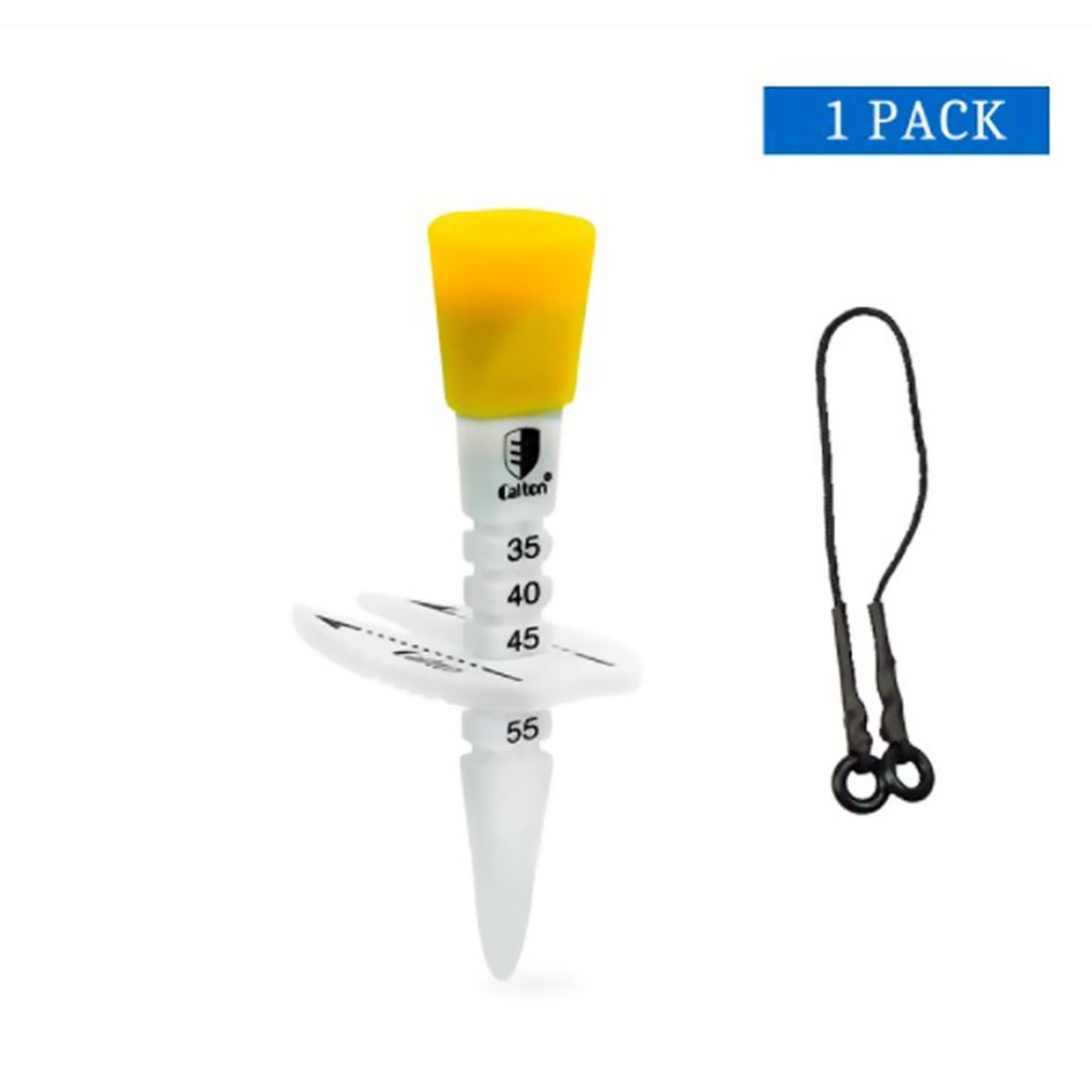 Golf Tee Plastic Prevent Loss Rope Ball Mark Adjustable Divot Tool Accessories Holder [Q/12]