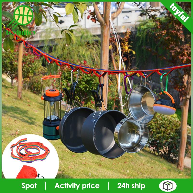 Dây Treo Đồ Dùng Cắm Trại / Leo Núi / Sân Vườn Tiện Dụng