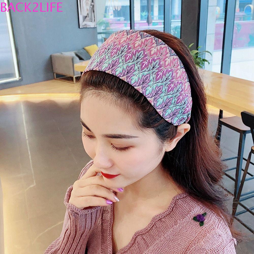 2 Băng Đô Ren Hoa Lá Phong Cách Retro Cho Nữ