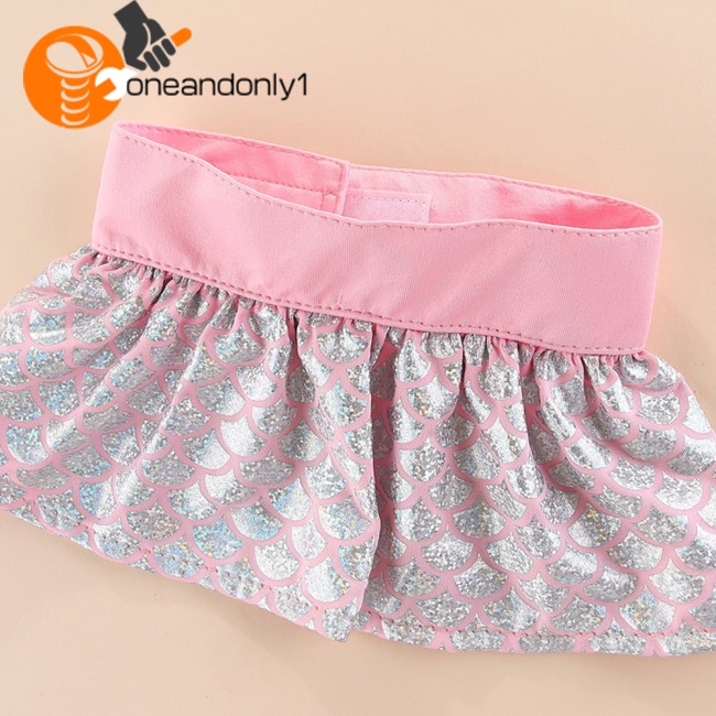 Bộ Đồ Bơi Bikini Dạng Váy Hai Dây Dễ Thương Dành Cho Thú Cưng