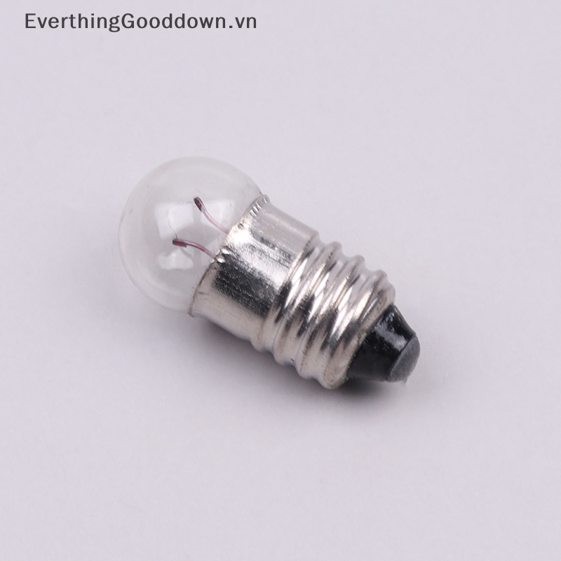 Everthinggooddown 10 Bóng Đèn Tròn Mini 0.3A 2.5V
