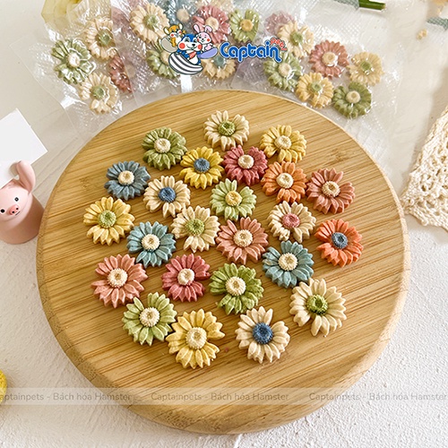 1 chiếc bánh bông hoa mài răng cho Hamster