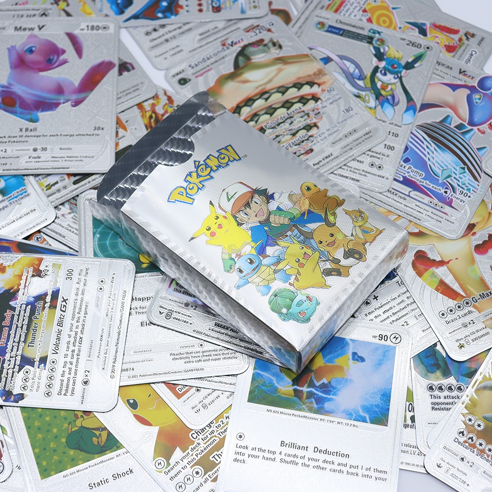 Bộ 55 Thẻ Bài pokemon Xinh Xắn Chất Lượng