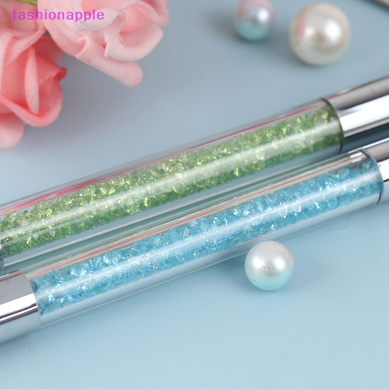 Cọ Trang Trí Móng Tay Hai Đầu Có Tay Cầm Đính Đá Xinh Xắn Ốp Điện Thoại Thời Trang Sang Trọng Cho glory glory