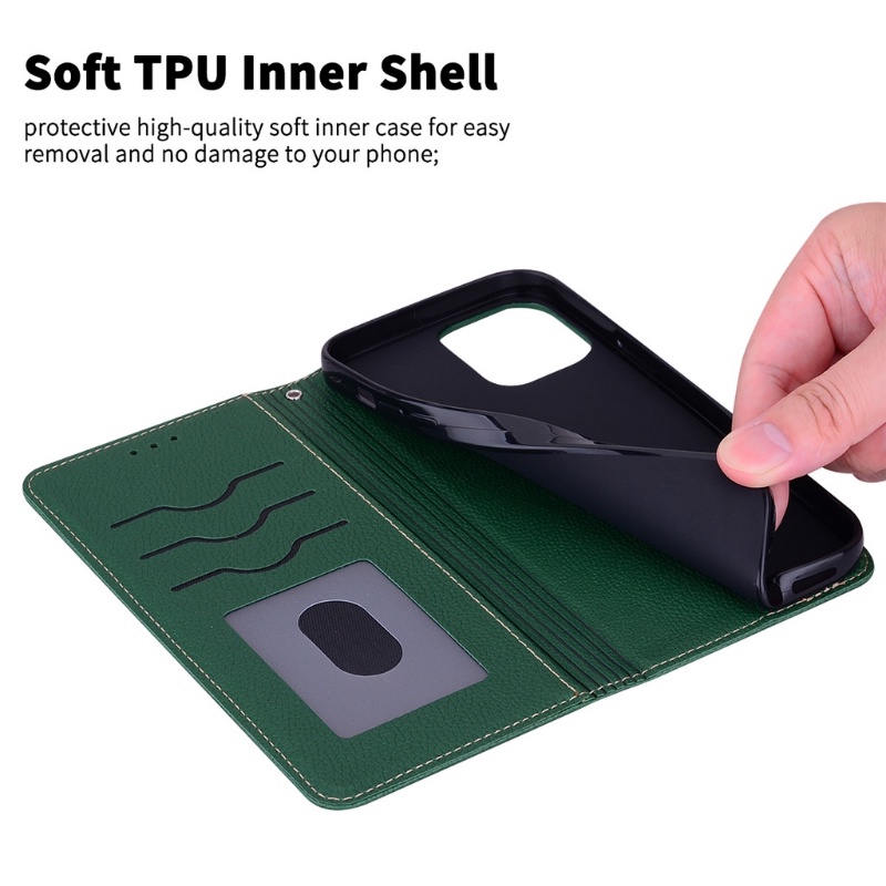 Ốp Điện Thoại Da Nắp Gập Từ Tính Có Ngăn Đựng Thẻ Cho Google Pixel 8 7A 7 6 6A 5 5A Pro