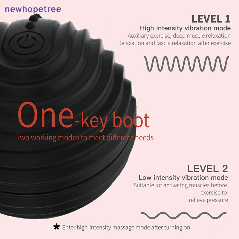 Ntvn Quả Bóng massage Cơ Bắp Chạy Điện Tập yoga Thể Hình fascia Slr Oak