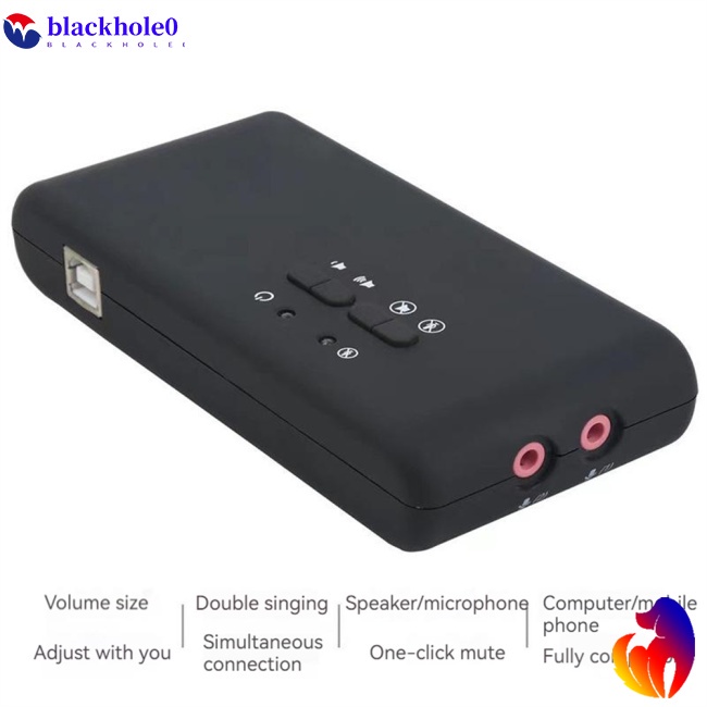 Thẻ Âm Thanh Nổi Giao Diện Usb 7.1 8 Kênh Chất Lượng Cao