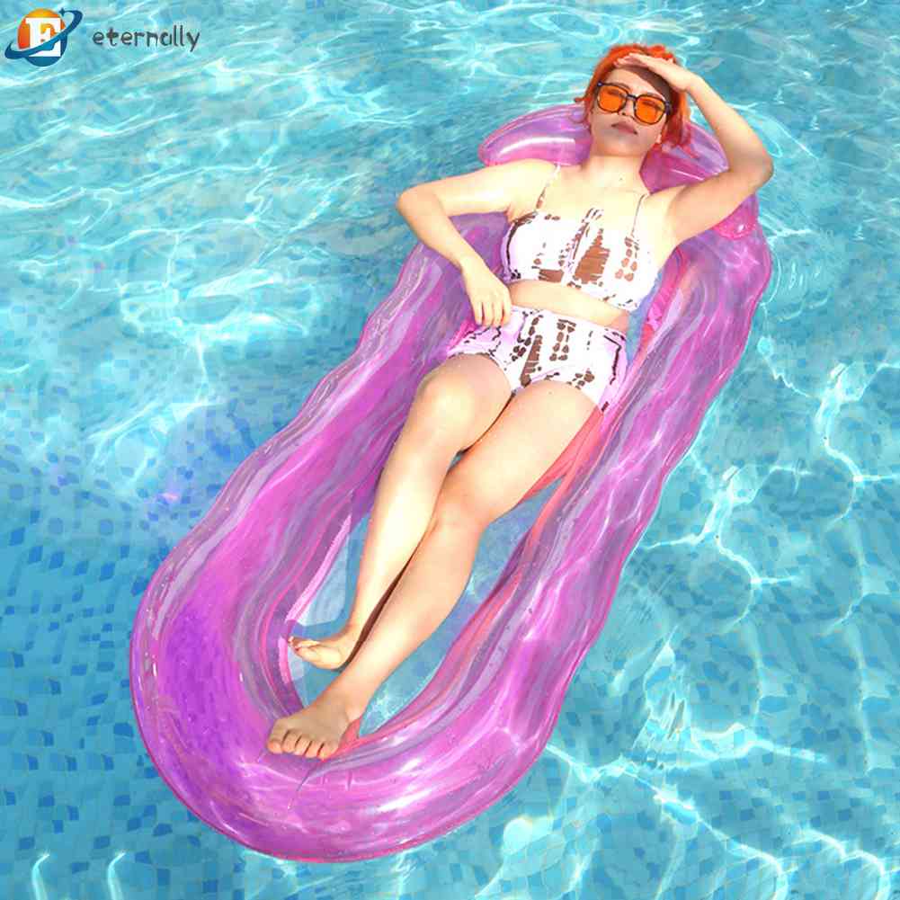 Phao Bơi Bơm Hơi Dạng Giường Nằm Nổi Có Thể Gấp Gọn