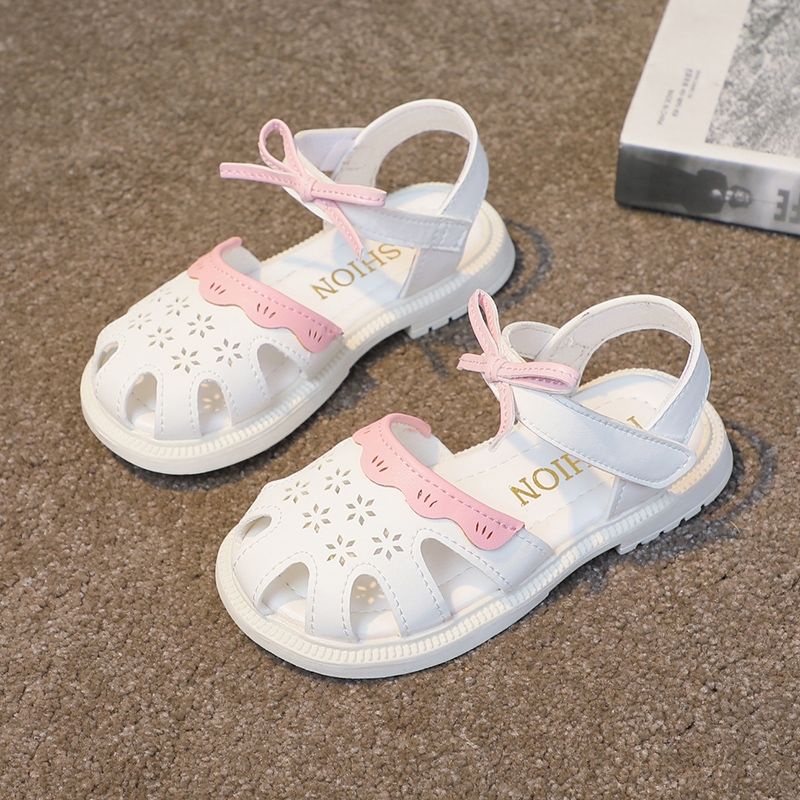 Giày Sandal Đế Mềm Mùa Hè Hợp Thời Trang Cho Bé Gái 1-6 Tuổi