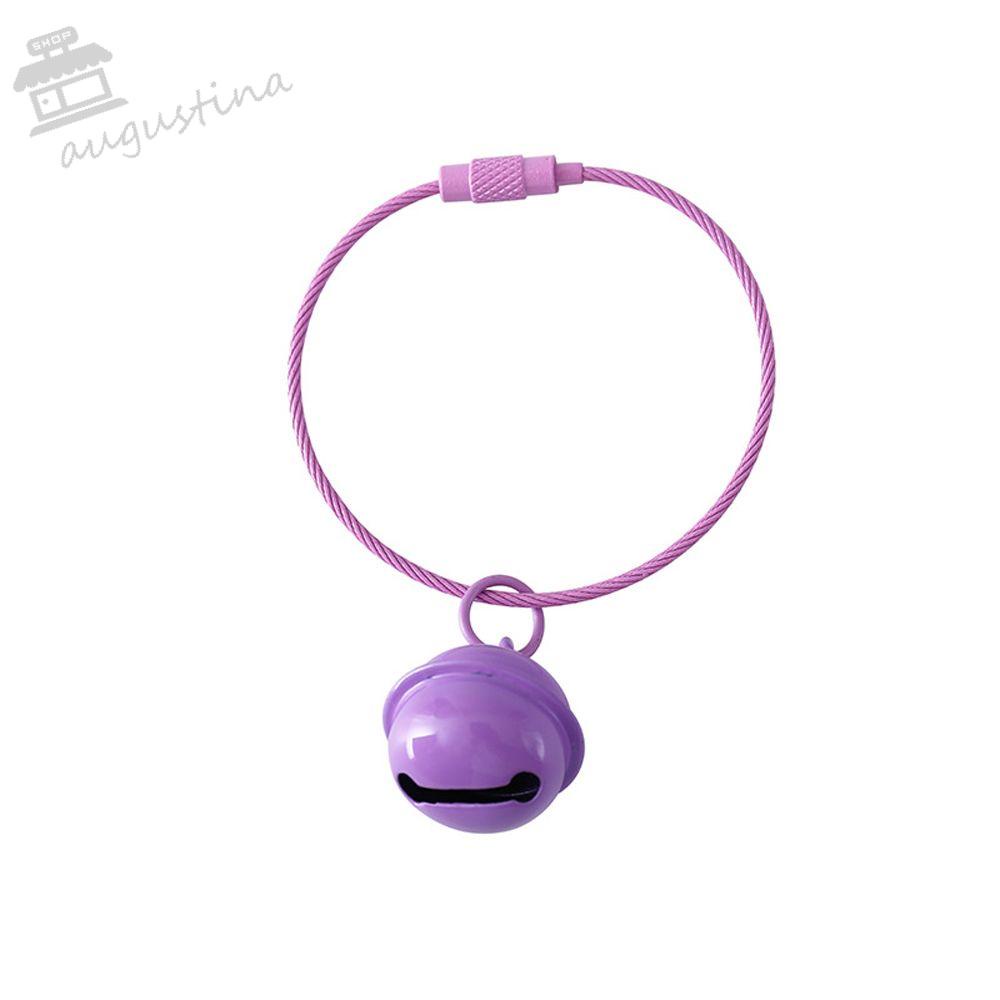 Móc Chìa Khóa Nhựa Hình Chuông AUGUSTINA Nhiều Màu Sắc Thời Trang Dành Cho Trẻ Mẫu Giáo