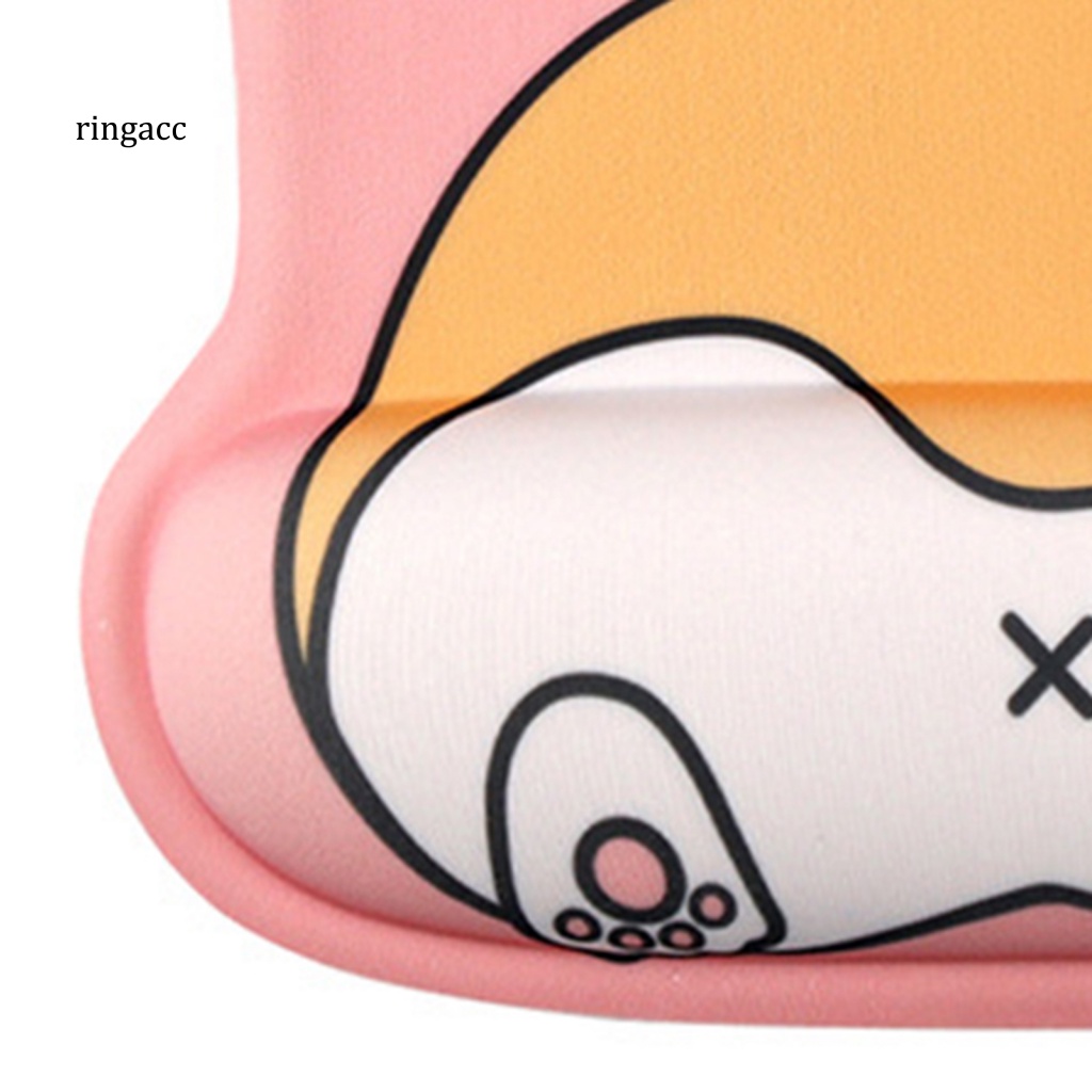 Tấm Lót Chuột Silicone Chống Trượt In Hình Thỏ Cà Rốt Cho Văn Phòng