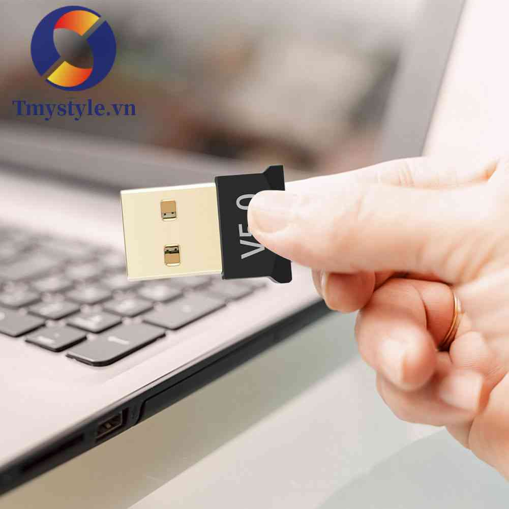 Usb Nhận Tín Hiệu Bluetooth 5.0 2.4G Cho PC Laptop